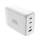 Ładowarka i akumulator SILVER MONKEY Ładowarka GaN 200W USB-C PD + USB 3.0 QC W SMA156